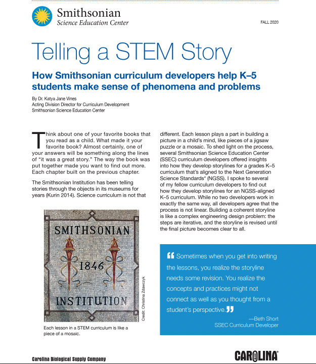 Telling A STEM Story