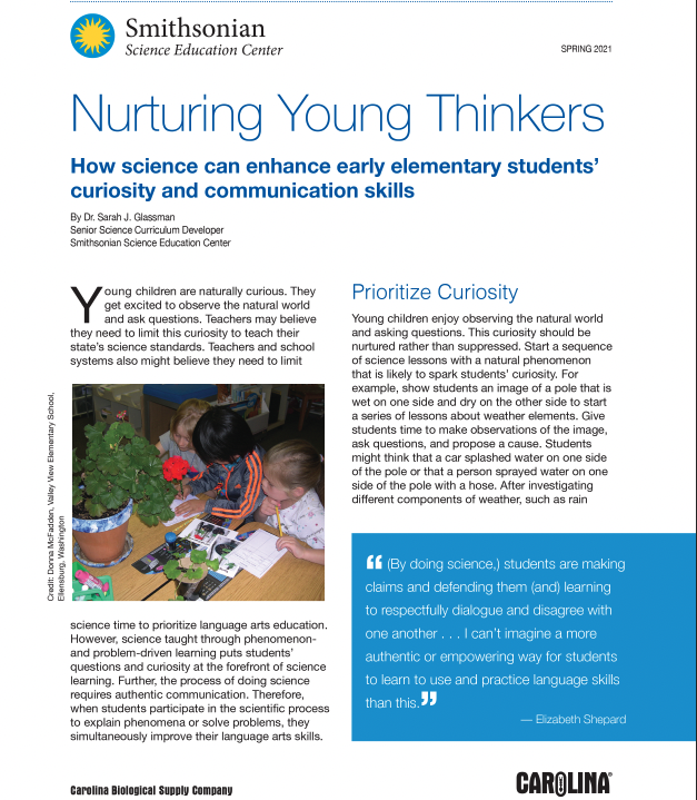 Nurturing Young Thinkers