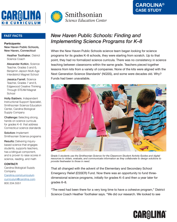 New Haven Case Study