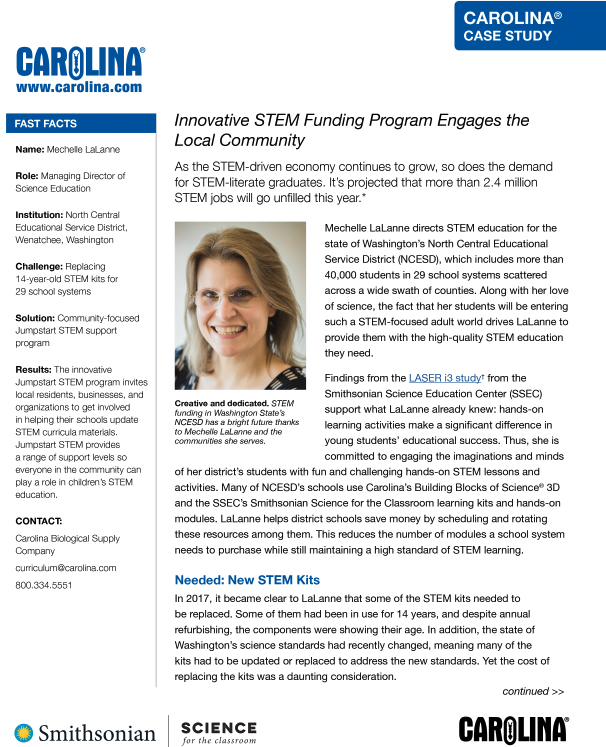 Innovative STEM Funding Case Study